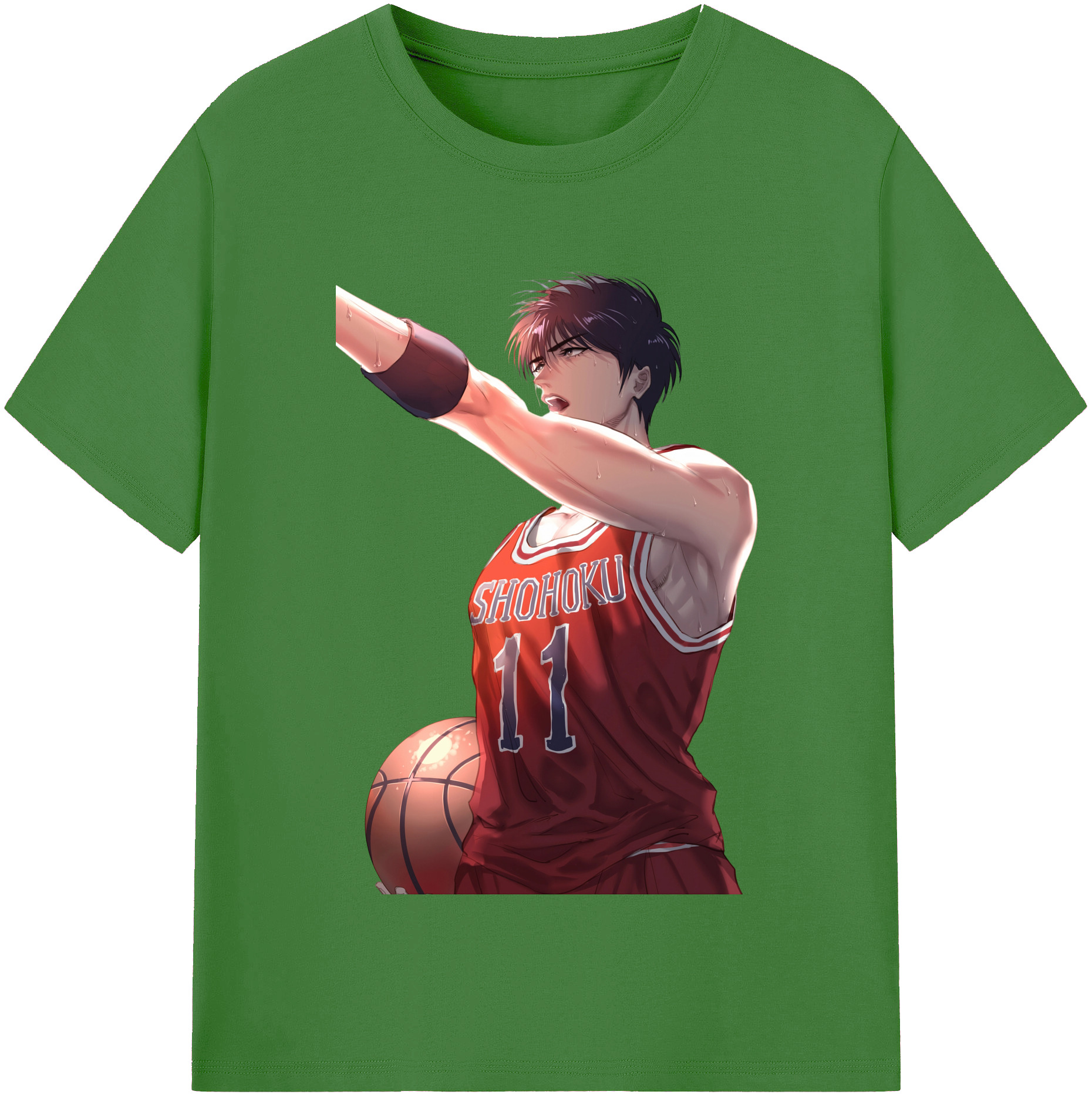 （画像用） SLAM DUNK／スラムダンク レディースカジュアルプリントTシャツ（綿100％）